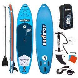 SurfStar Original Star Paddle Board 10'6" With Extra Storage Space Portable & Lightweight 18.8lbs