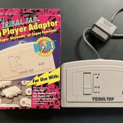Tribal tap 6 Player Adapter For SNES