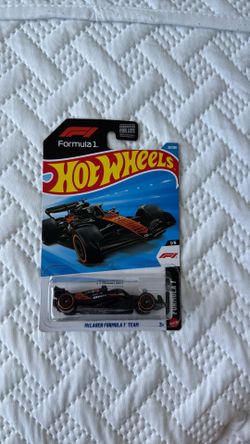 2026 Hot Wheels McLaren Formula 1 Team 20/250 Black Formula 1 1/5