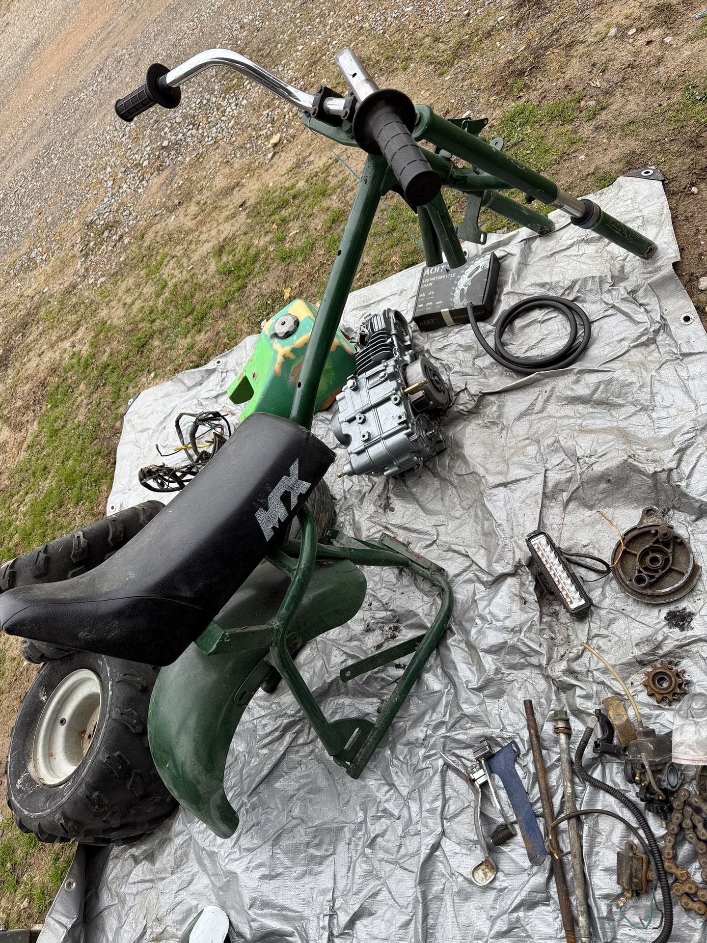 MX MINI BIKE PROJECT PIECE