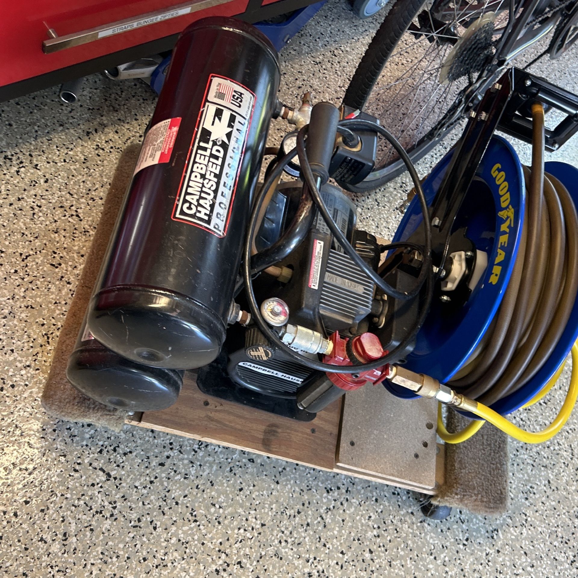 Air Compressor Hose Reel