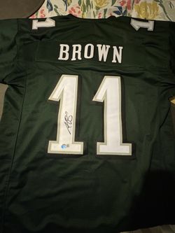 Aj Brown authenticated autograph jersey