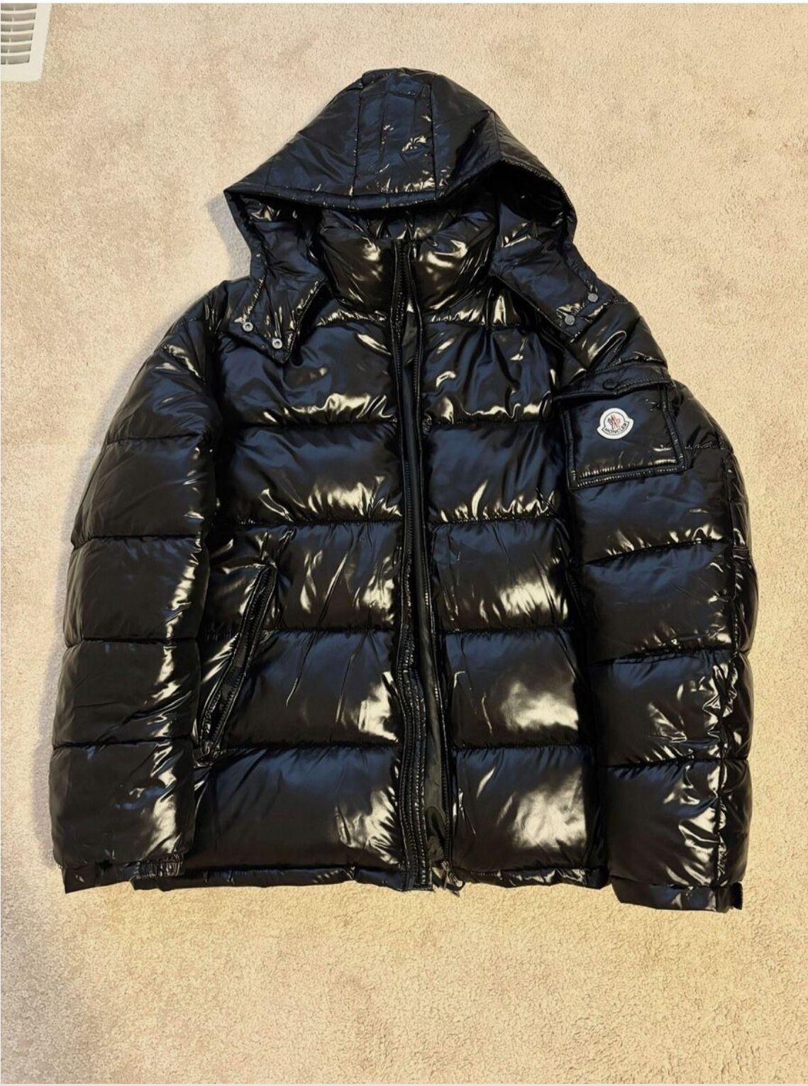 Moncler with scanning tag