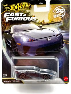 Hot Wheels Premium Fast & Furious 1:64 Scale Diecast Model - LEXUS LFA