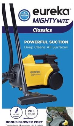 Eureka Mighty Mite Classics Canister Vacuum