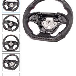 New 16-24 Camaro Carbon Fiber Steering Wheel (Perforated Leather)