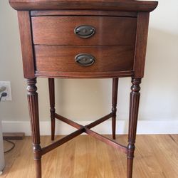 Vintage Side Table. Original Hardware