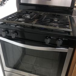 Whirlpool Gas Range Oven Stainless Steel