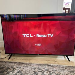 50” TCL Roku Smart TV