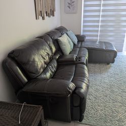 Leather Couch