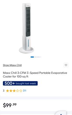 Max Chill hydro evaporation cooling fan