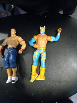 Old Very Collectible Wrestling Figurines