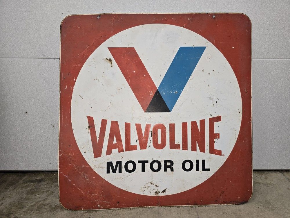 Valvoline Motor Oil Sign