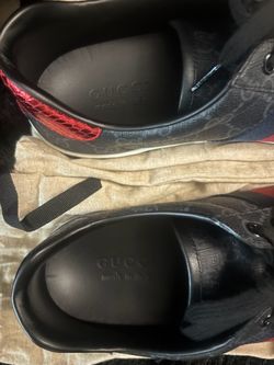 Gucci Black Ace GG Supreme Sneaker