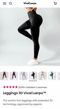 Viva Cuerpo- Leggings size XL
