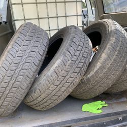 235/65/18 All Four Matching Truck Tires 