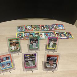1975 Topps Mini Baseball Card Collection