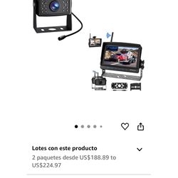 Wireless Backup Cámara 