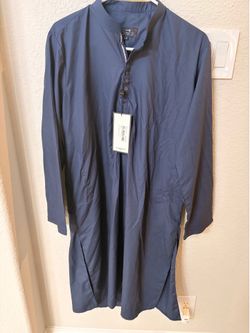 Men’s navy blue Kurta