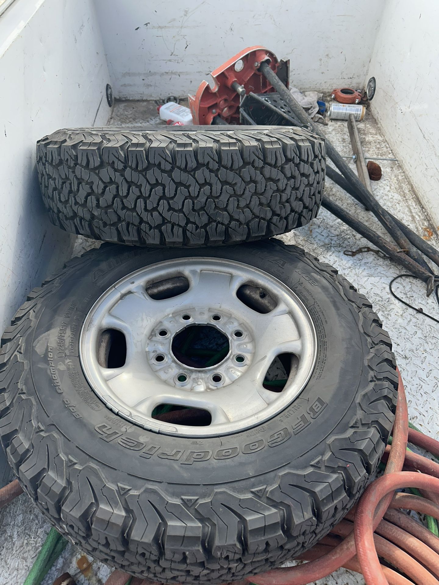 2 Bf Goodrich kO2 Tires for Sale in San Antonio, TX OfferUp