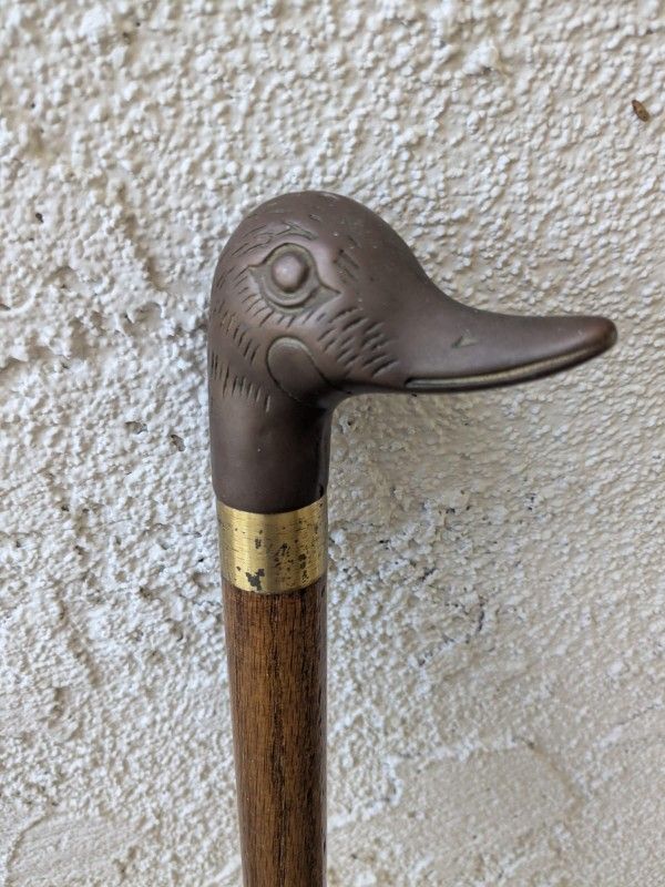 Vintage Duck Walking Stick