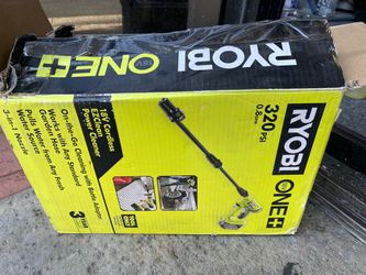 Ryobi ez clean 320psi pressure washer
