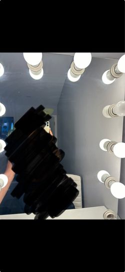 Vanity mirror with lights