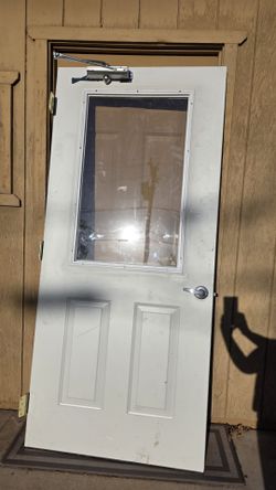 Aluminum door 35.5X79