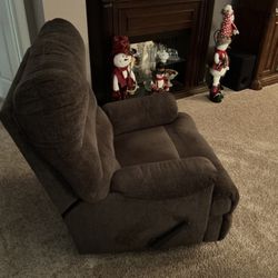 Chocolate Rocker Recliner On Sale