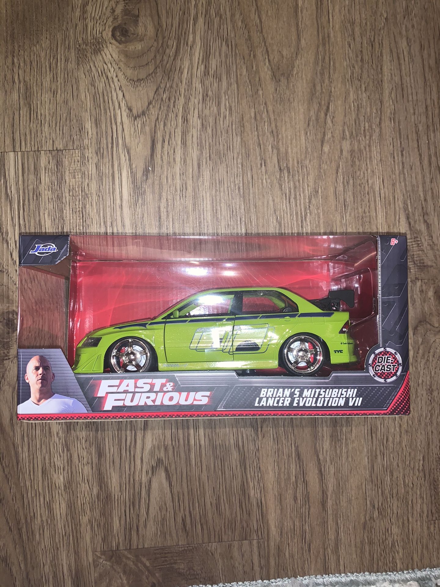Jada 1:32Fast N Furious Brian’s Mitsubishi Lancer Evolution VII