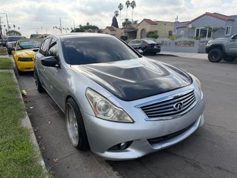 Infiniti G37 Sedan Silver Modified