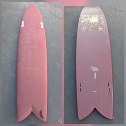 9'5" Crime Surf Long Fish Surfboard