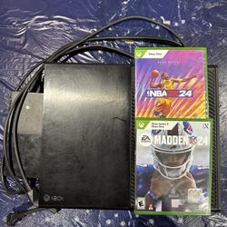 Xbox One, Madden 24 and NBA 2k 24