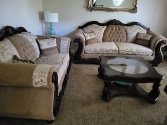 Sofa And Loveseat Set