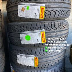 215/60R16 Pirelli Set of Tires Installed and Balanced Set de Llantas Nuevas Instaladas y Balanceadas