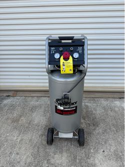 Husky 27gal quite air compressor