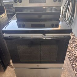 Stove glass top General Electric