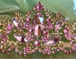 Pink tiara