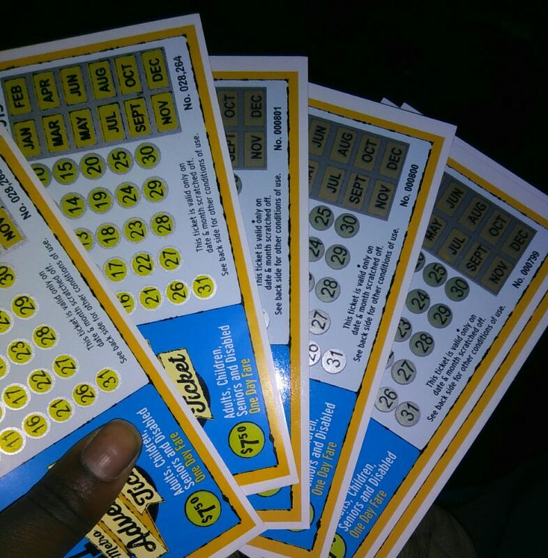 Metro bus tickets