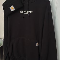 Carhartt Black Hoodie And Beanie 