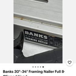 Banks Framing Nailer