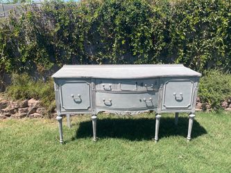 Vintage French Provincial Buffet Sideboard - 70 Inch