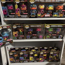 Blacklight Funko Pops