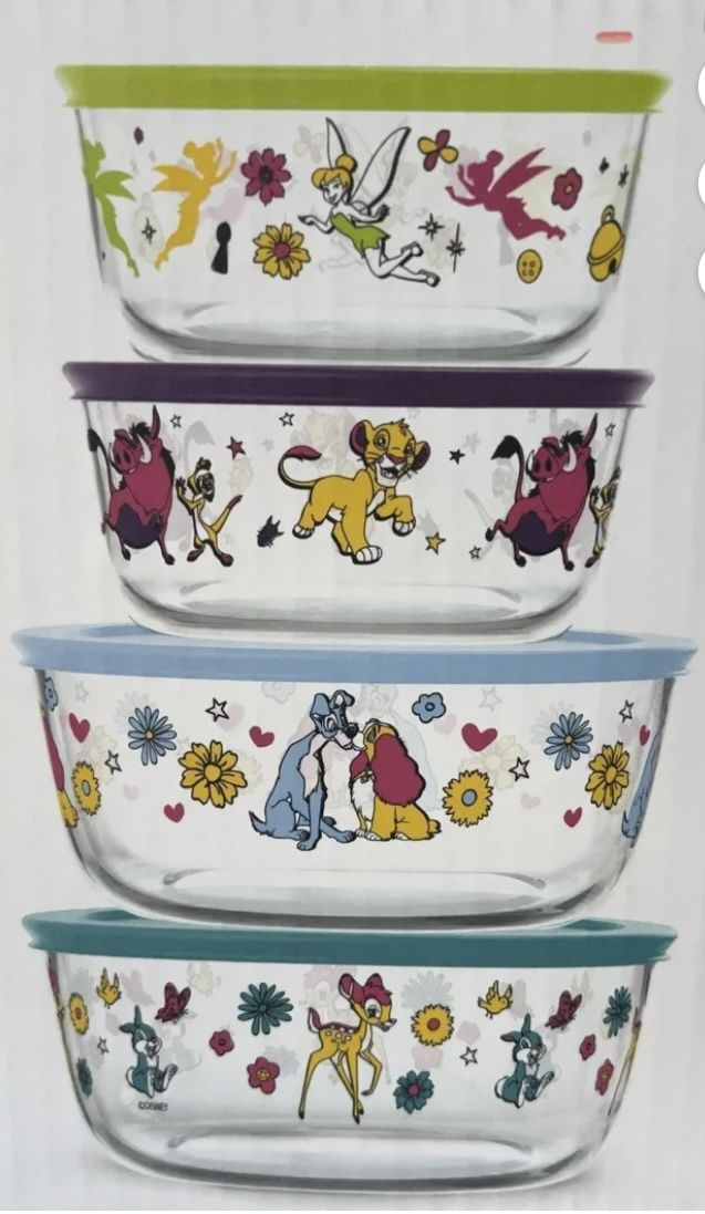 Disney Food Storage Bowls