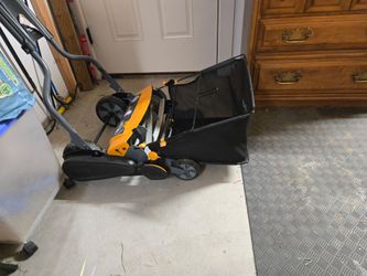 Friskars push mower