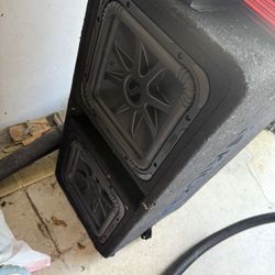 Kicker L7 12in Subwoofer Speakers Dodge Chevy Ford 