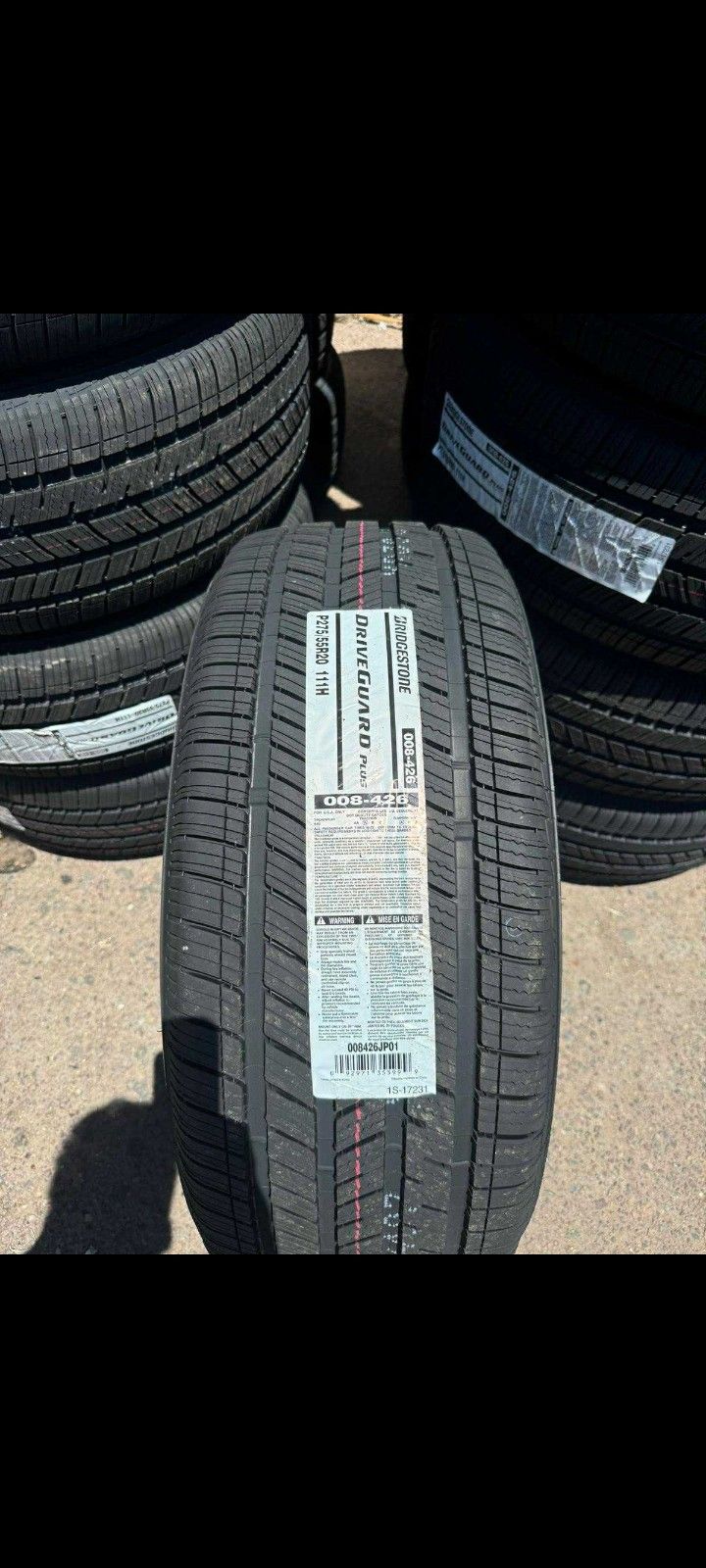 275/55/20 Bridgestone Duler
