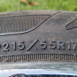 Wheels & tire 215/55/17