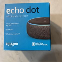 **BRAN NEW** Amazon Echo Dot 3rd generation.