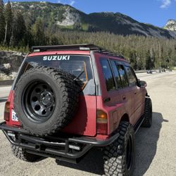 Rear bumper - "Trail tough" - Suzuki Sidekick SPORT / Geo Tracker, 4 Door